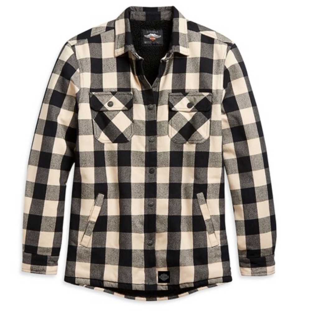 Harley-Davidson Women's Sherpa Lined Shirt Jacket